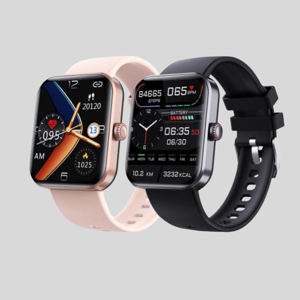 Olvoria | Touchscreen Smartwatch with Heart Rate Blood Pressure Monitor