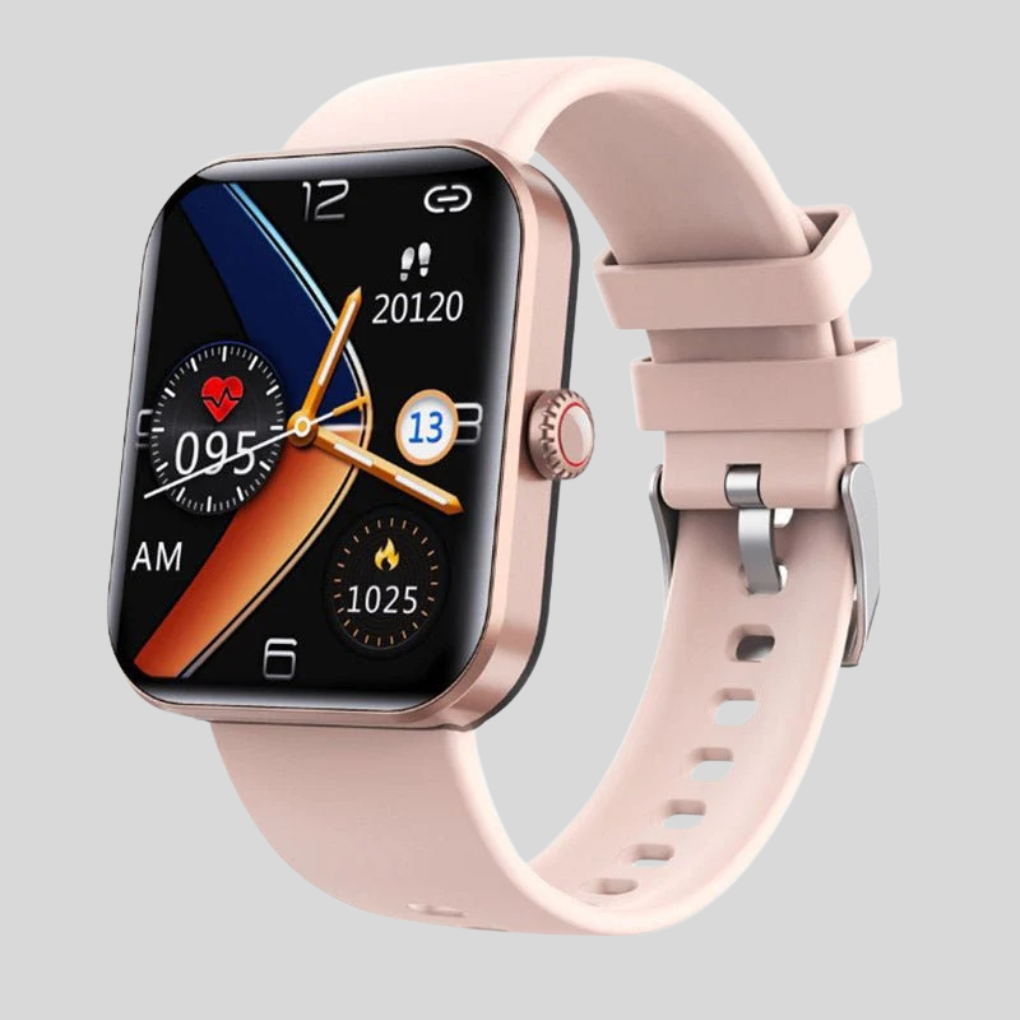 Olvoria | Touchscreen Smartwatch with Heart Rate Blood Pressure Monitor