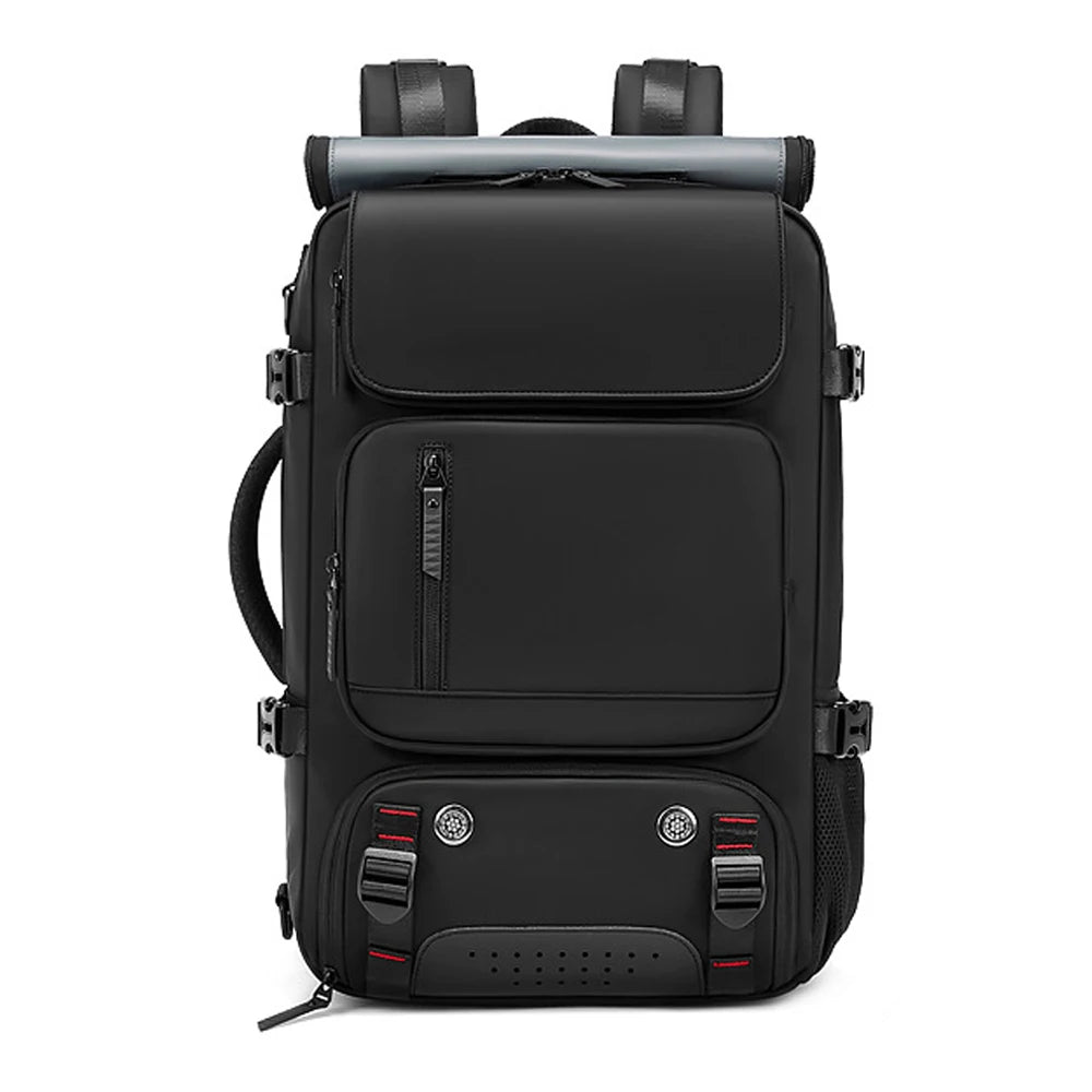 Olvoria | TRAVELMAX Pack – Waterproof Travel Backpack with USB Port, Shoe Compartment & Anti-Theft Pocket