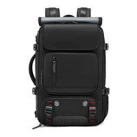 Olvoria | Pack TRAVELMAX – Sac à dos de voyage étanche avec port USB, compartiment à chaussures & poche antivol