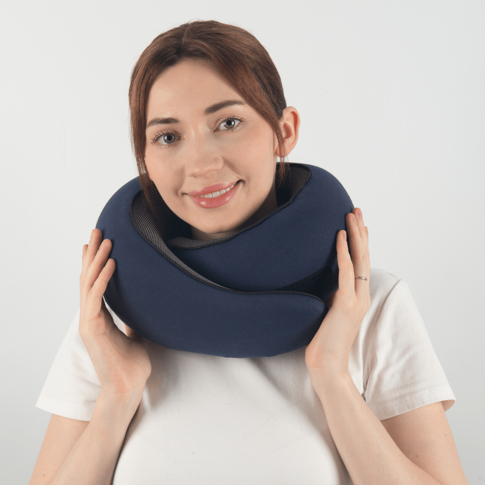 Olvoria | TRAVELNEST – Ergonomic Travel Pillow for Neck Support