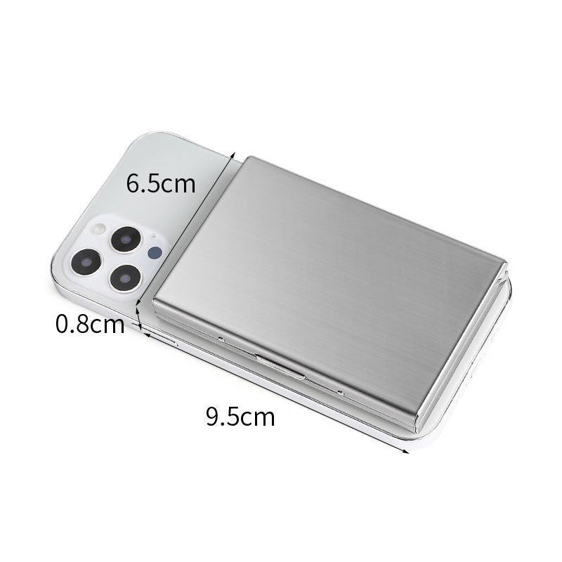 Olvoria | Ultra-Slim Card Holder with Theft and Demagnetization Protection