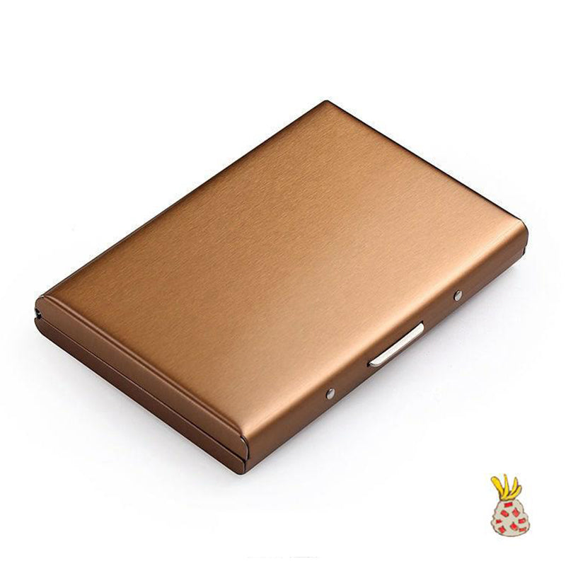 Olvoria | Ultra-Slim Card Holder with Theft and Demagnetization Protection