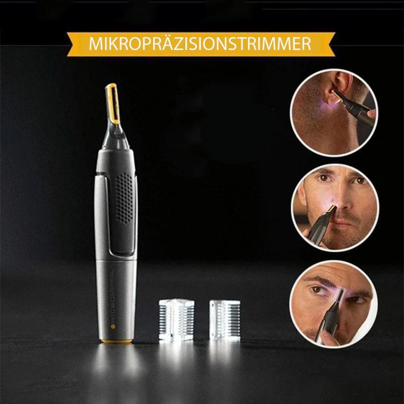 Olvoria | Ultra-Thin Precision Trimmer | Micro-Oscillation Blades | Titanium Stainless Steel Technology | Integrated LED Lighting | Ergonomic Design