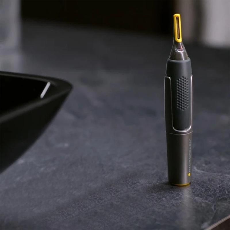 Olvoria | Ultra-Thin Precision Trimmer | Micro-Oscillation Blades | Titanium Stainless Steel Technology | Integrated LED Lighting | Ergonomic Design