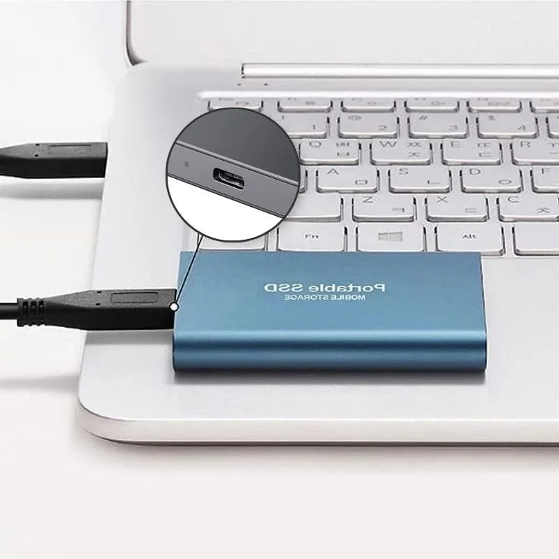 Olvoria | UltraDrive - External SSD - Super Fast Storage 128GB
