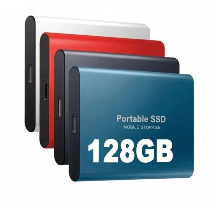Olvoria | UltraDrive - External SSD - Super Fast Storage 128GB