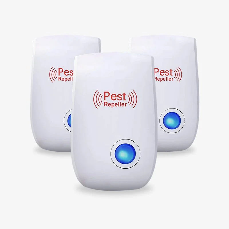 Olvoria | Ultrasonic Mouse Repeller – Odorless Pest Control Safe for Children & Pets