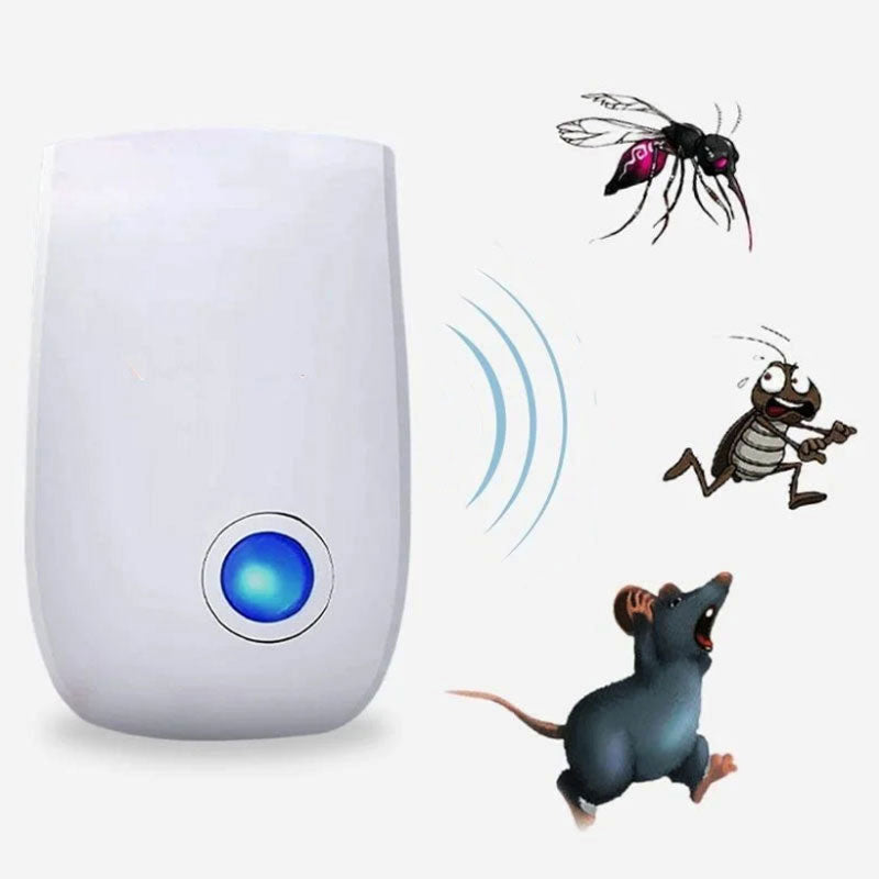Olvoria | Ultrasonic Mouse Repeller – Odorless Pest Control Safe for Children & Pets