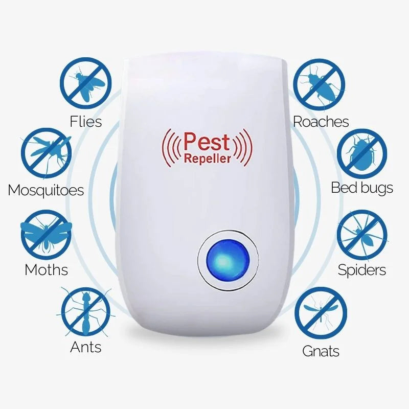 Olvoria | Ultrasonic Mouse Repeller – Odorless Pest Control Safe for Children & Pets