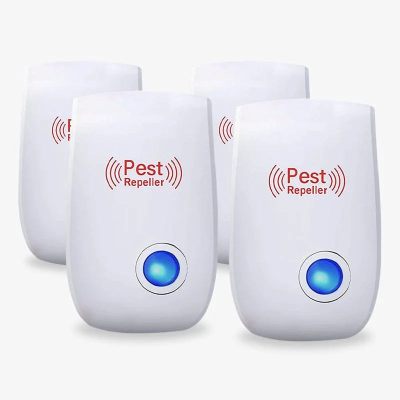 Olvoria | Ultrasonic Mouse Repeller – Odorless Pest Control Safe for Children & Pets