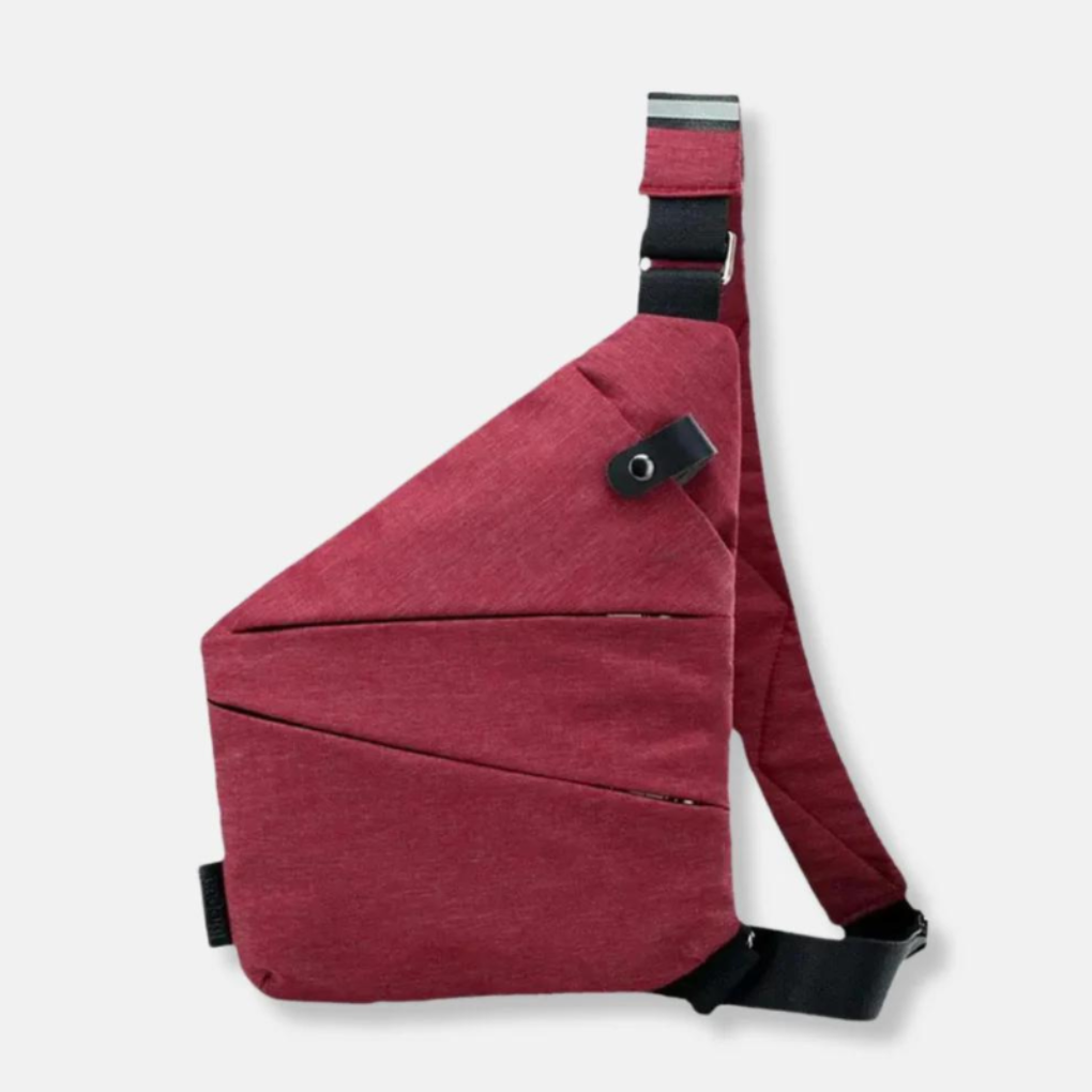 Olvoria | Unisex Anti-Theft Crossbody Bag - Hidden Zipper