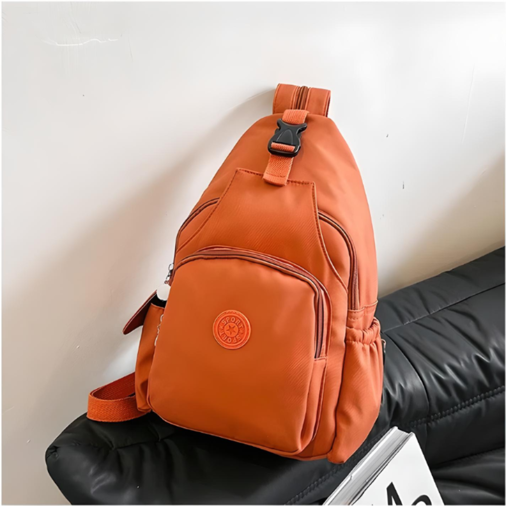 Olvoria | Unisex Anti-Theft Crossbody Bag with Multiple Compartments
