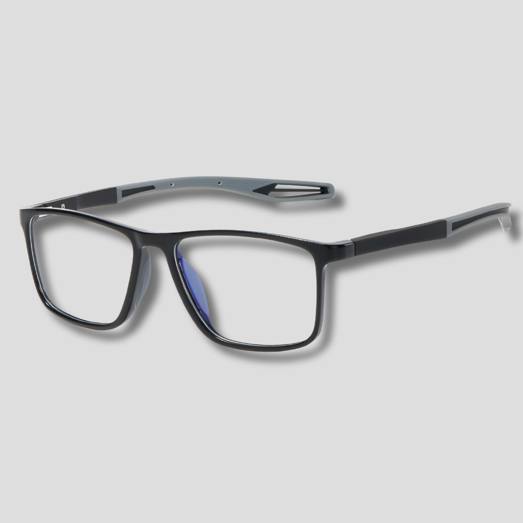 Olvoria | Unisex Progressive Reading Glasses with Slim Full-Rim Frame