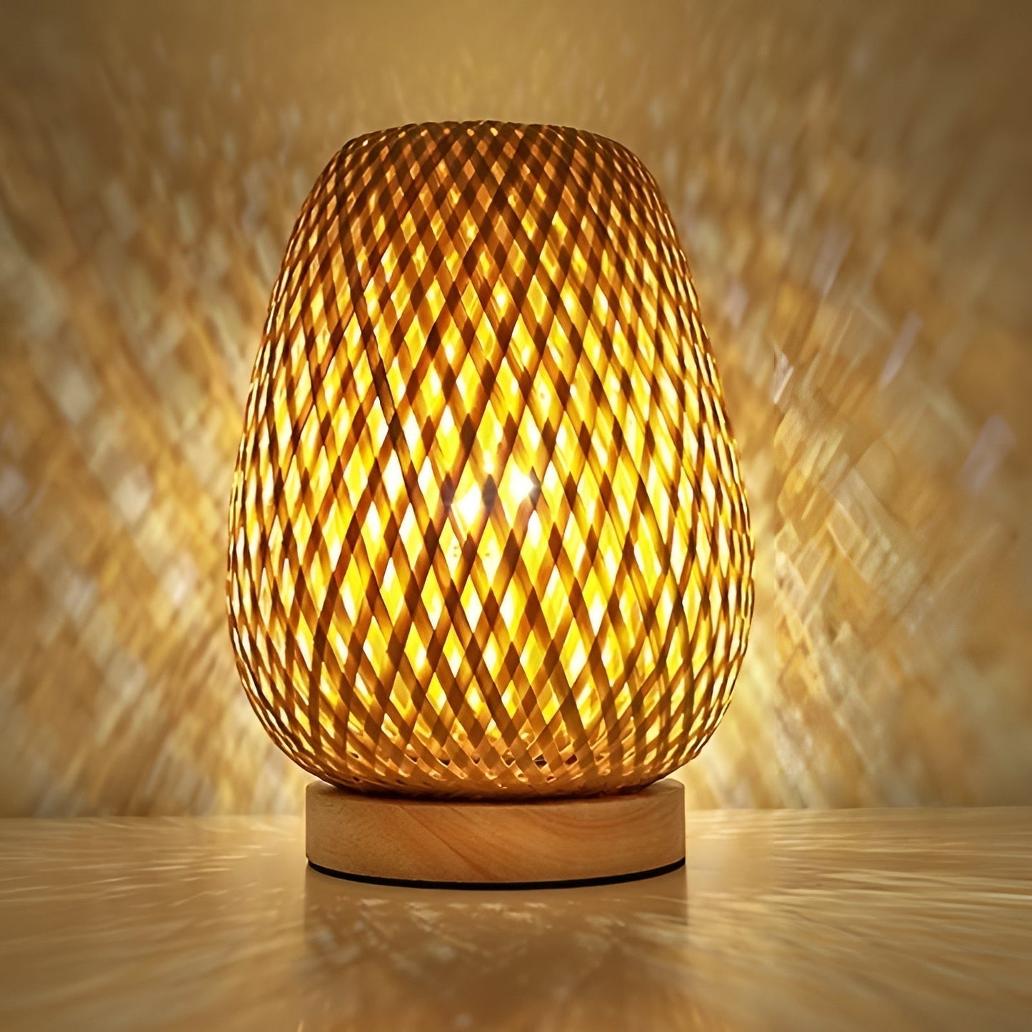 Olvoria | USB Desk Lamp with Woven Design