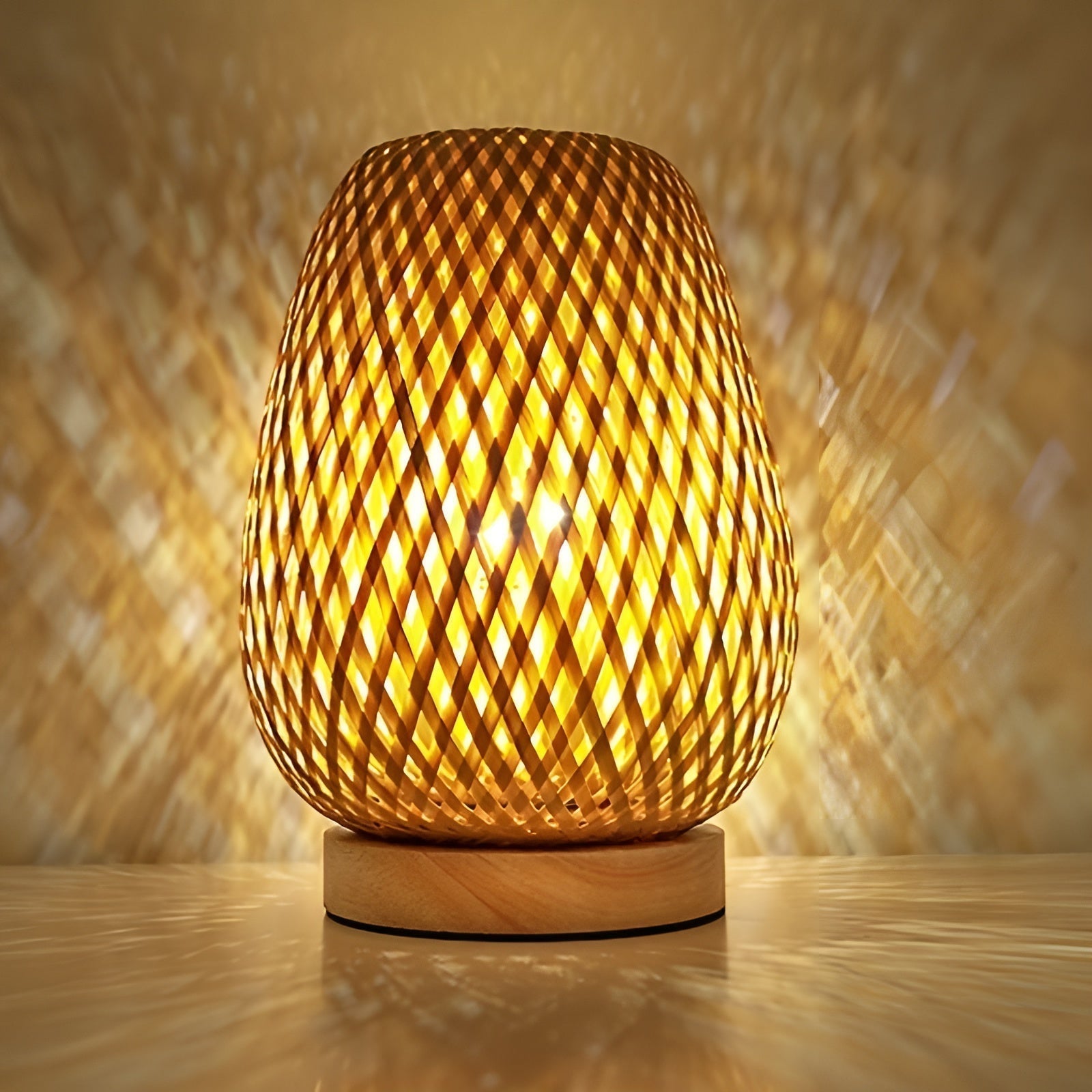 Olvoria | USB Desk Lamp with Woven Design
