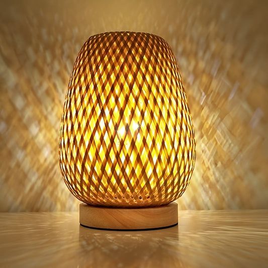 Olvoria | USB Desk Lamp with Woven Design