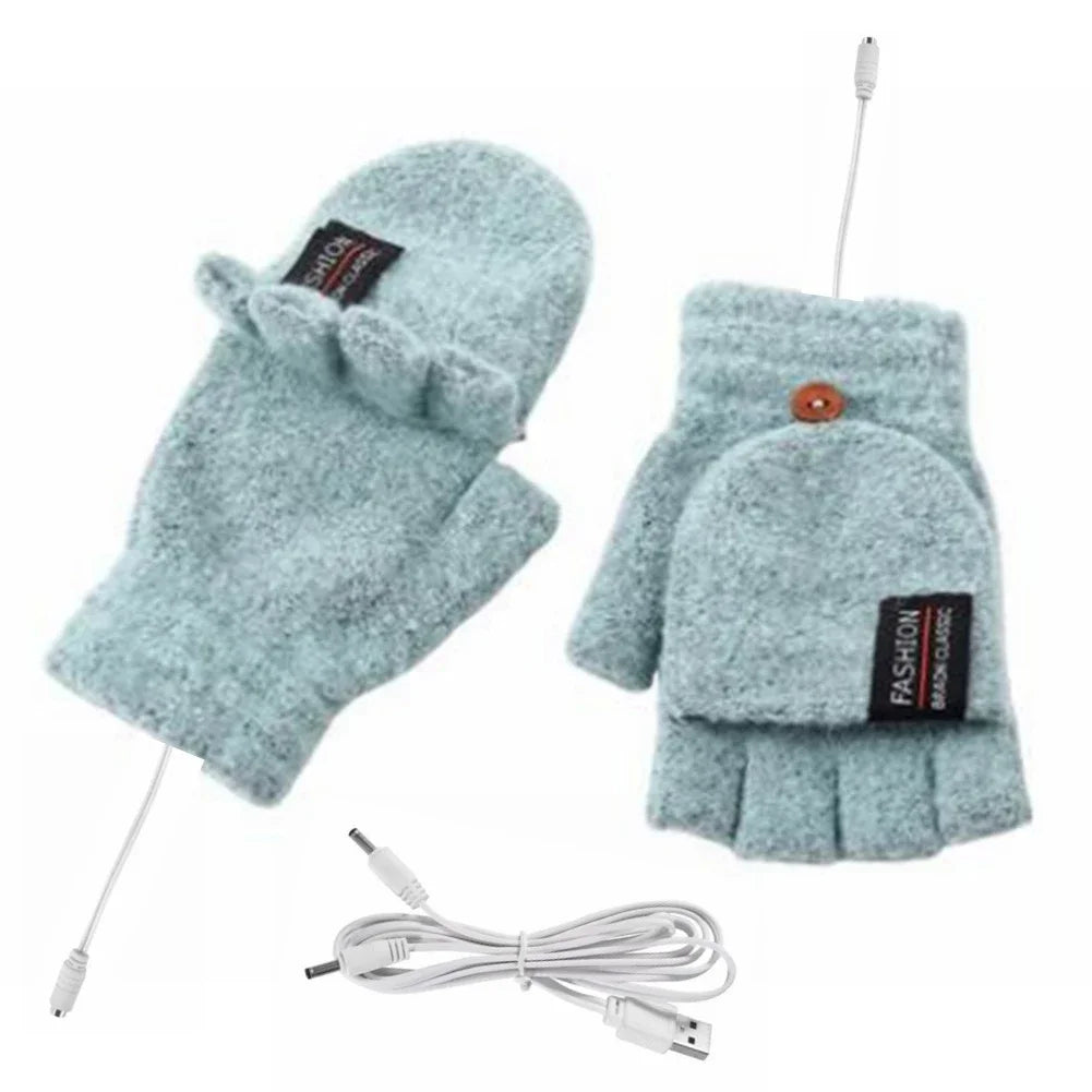 Olvoria | USB Rechargeable Warm Wave Heated Gloves