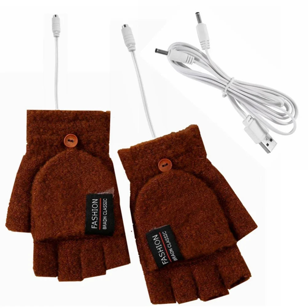 Olvoria | USB Rechargeable Warm Wave Heated Gloves