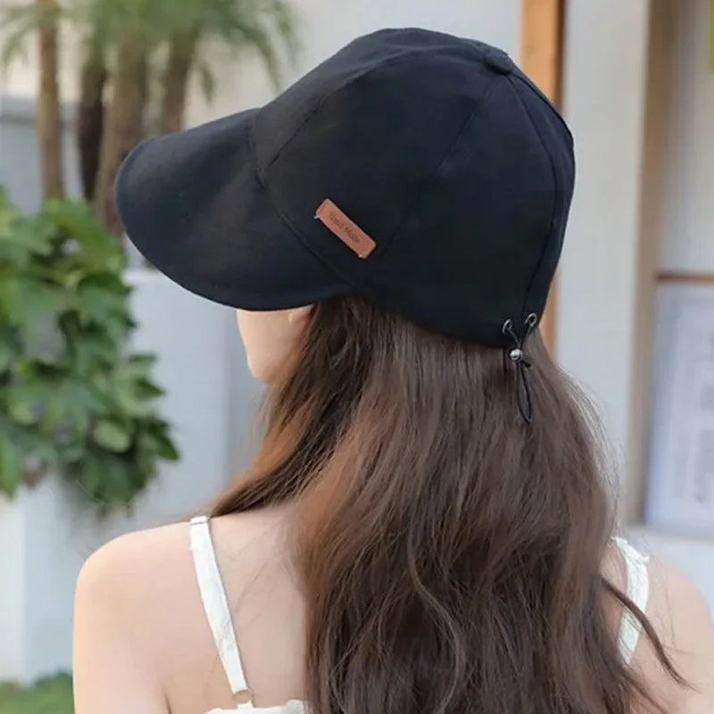 Olvoria | UV Protection Hat Without Makeup