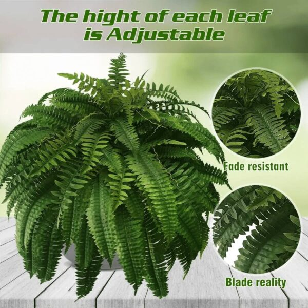 Olvoria | UV Resistant Lifelike Artificial Boston Fern