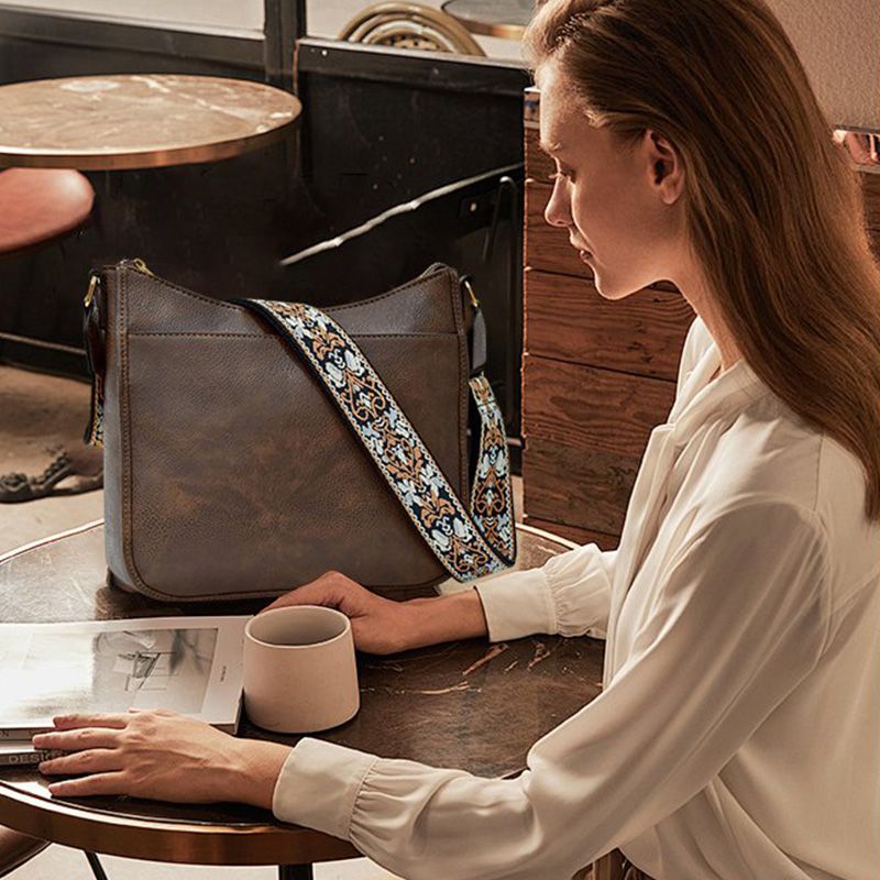 Olvoria | Versatile Leather Crossbody Bag for Women