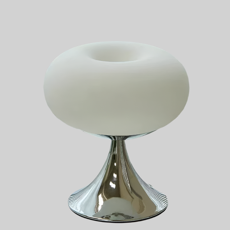Olvoria | Vintage Apple Table Lamp with Bauhaus Style