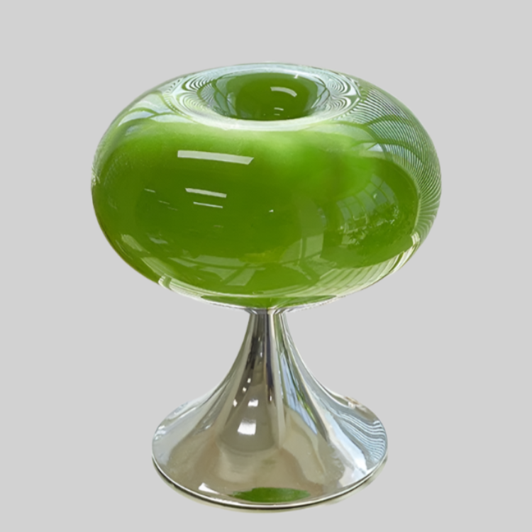 Olvoria | Vintage Apple Table Lamp with Bauhaus Style