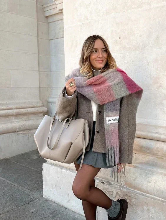 Olvoria | Voss – Vintage Leather Shoulder Bag for Women | Spacious, Elegant and Timeless Design