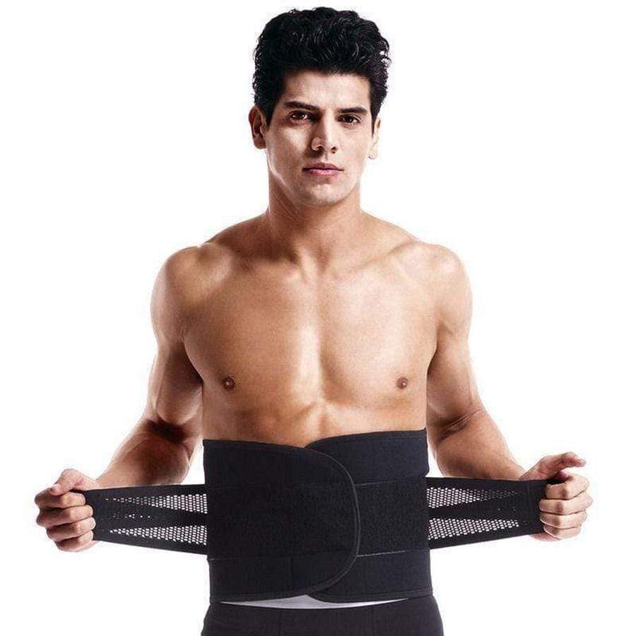 Olvoria | Waist Trainer for Men - Burn Belly Fat Slim Sweat Belt