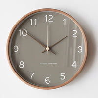 Olvoria | Horloge murale en bois et verre