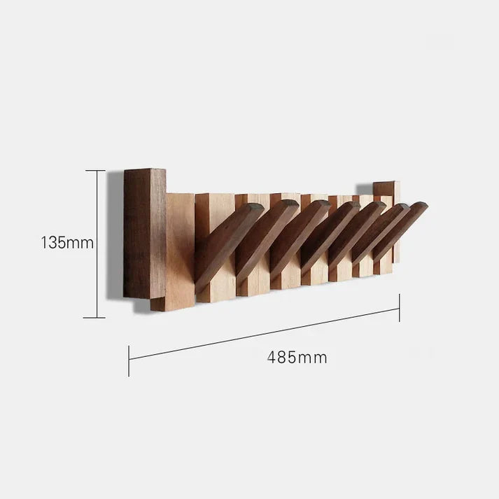 Olvoria | Wall Coat Rack with Piano Key Design