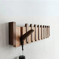 Olvoria | Perchero de pared con diseño de teclas de piano