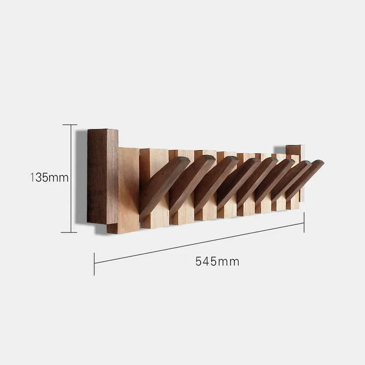 Olvoria | Wall Coat Rack with Piano Key Design
