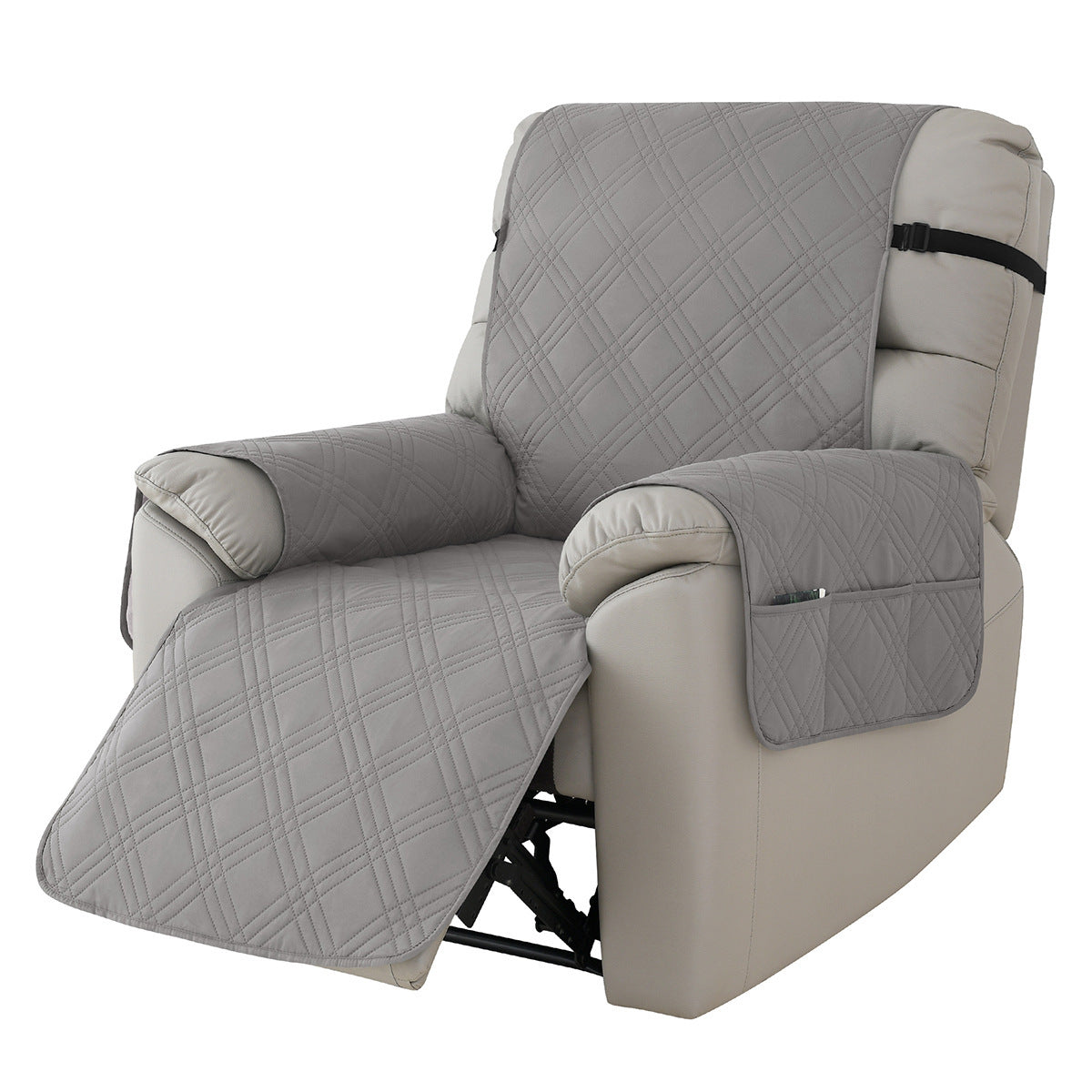 Olvoria | Waterproof Recliner Cover - Quilt Design