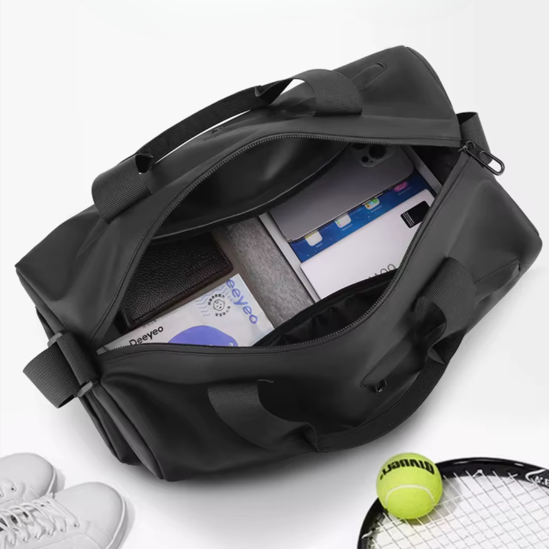 Olvoria | Waterproof Sports Bag with Shoe Compartment - FlexBag Pro