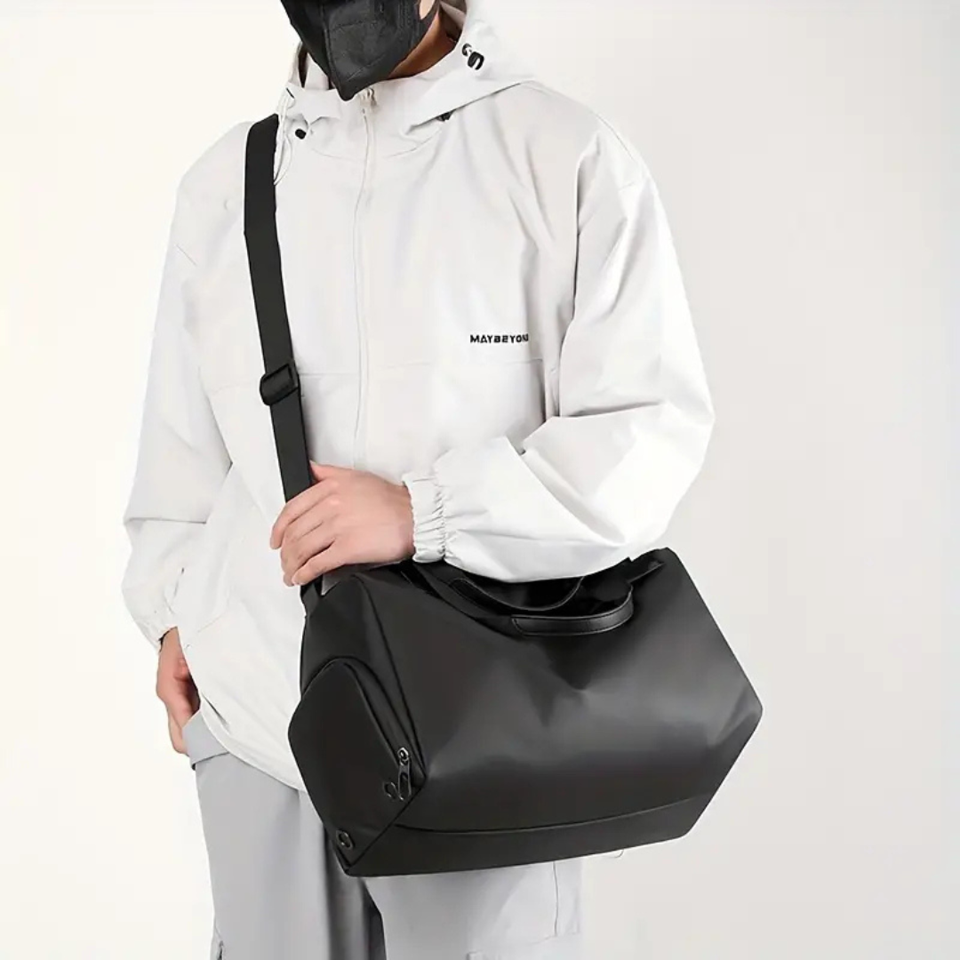 Olvoria | Waterproof Sports Bag with Shoe Compartment - FlexBag Pro