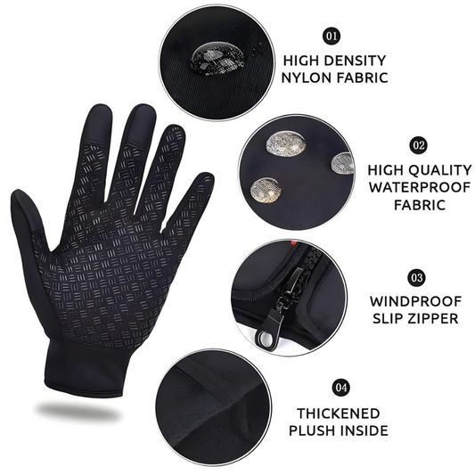 Olvoria | Waterproof Winter Thermal Gloves Windproof