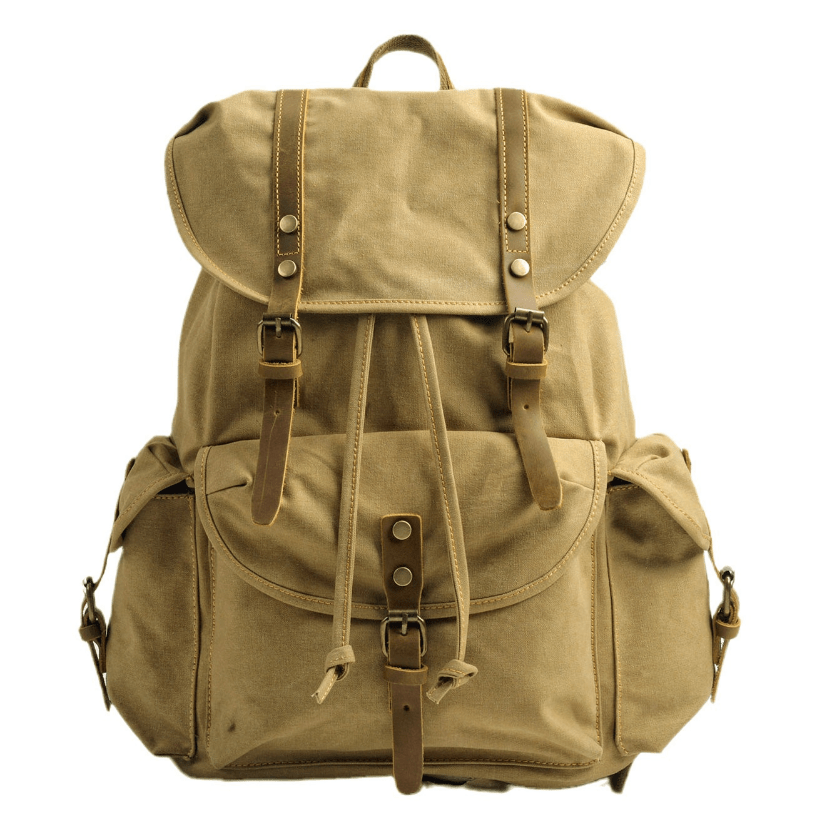 Olvoria | WessPack – Military Leather Bag Robust & Reliable Backpack