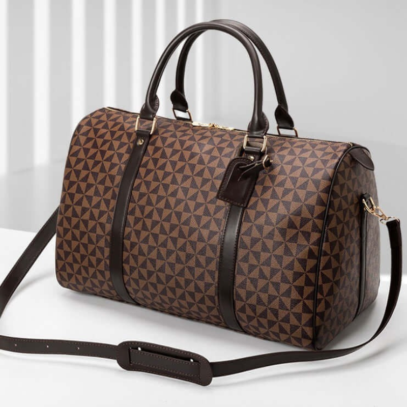 Olvoria | Westman – Premium Leather Unisex Travel Bag Stylish Duffel Bag