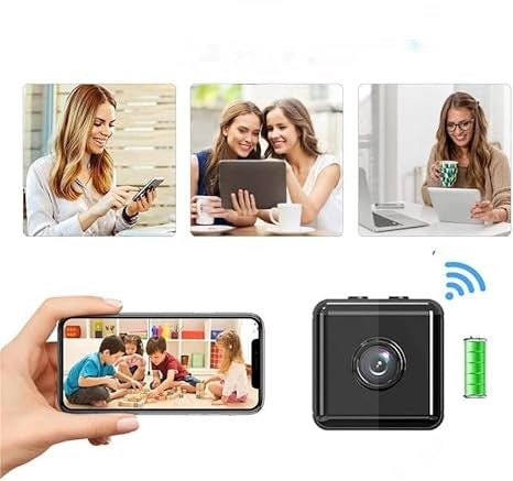 Olvoria | Wireless 1080P Mini WiFi Security Camera - SecureView