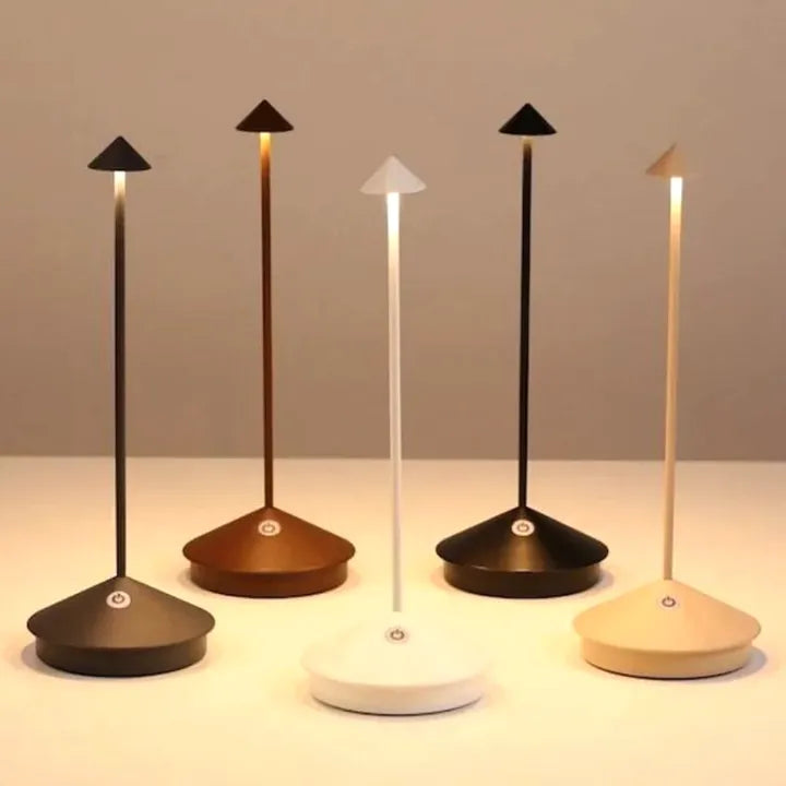 Olvoria | Wireless LED Table Lamp Rechargeable Dimmable Lighting