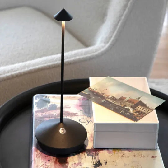 Olvoria | Wireless LED Table Lamp with Dimmable Light