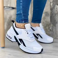 Olvoria | Γυναικεία Sneakers με Χοντρή Σόλα και Αερόσολα