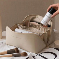 Olvoria | Bolsa de cosméticos para mujer con compartimentos