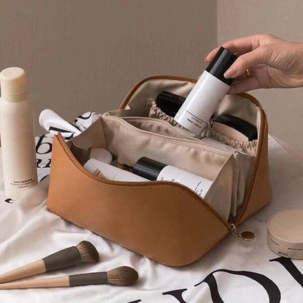 Olvoria | Women's Cosmetic Bag with Compartments