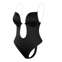 Olvoria | Body moldeador para mujer con escote profundo en V y espalda descubierta