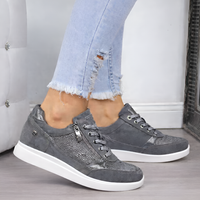 Olvoria | Γυναικεία Μόδα Sneakers με Πλαϊνό Φερμουάρ