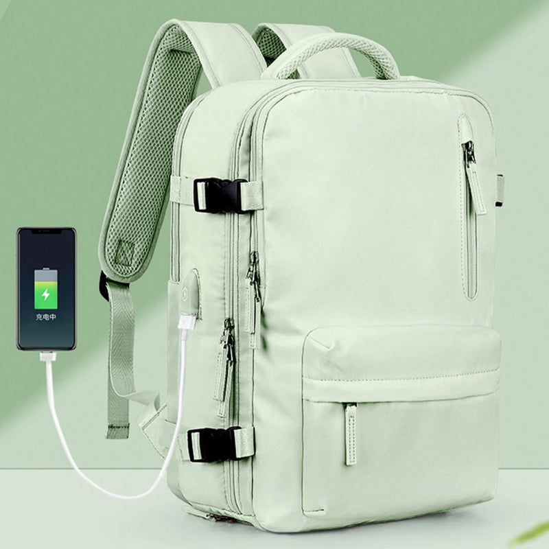 Olvoria | Women's Large Waterproof Travel Backpack