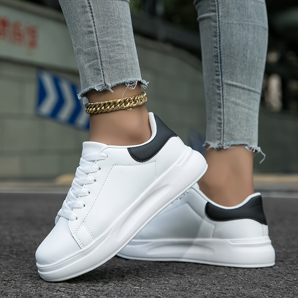 Olvoria | Women's Low Top Platform Sneakers